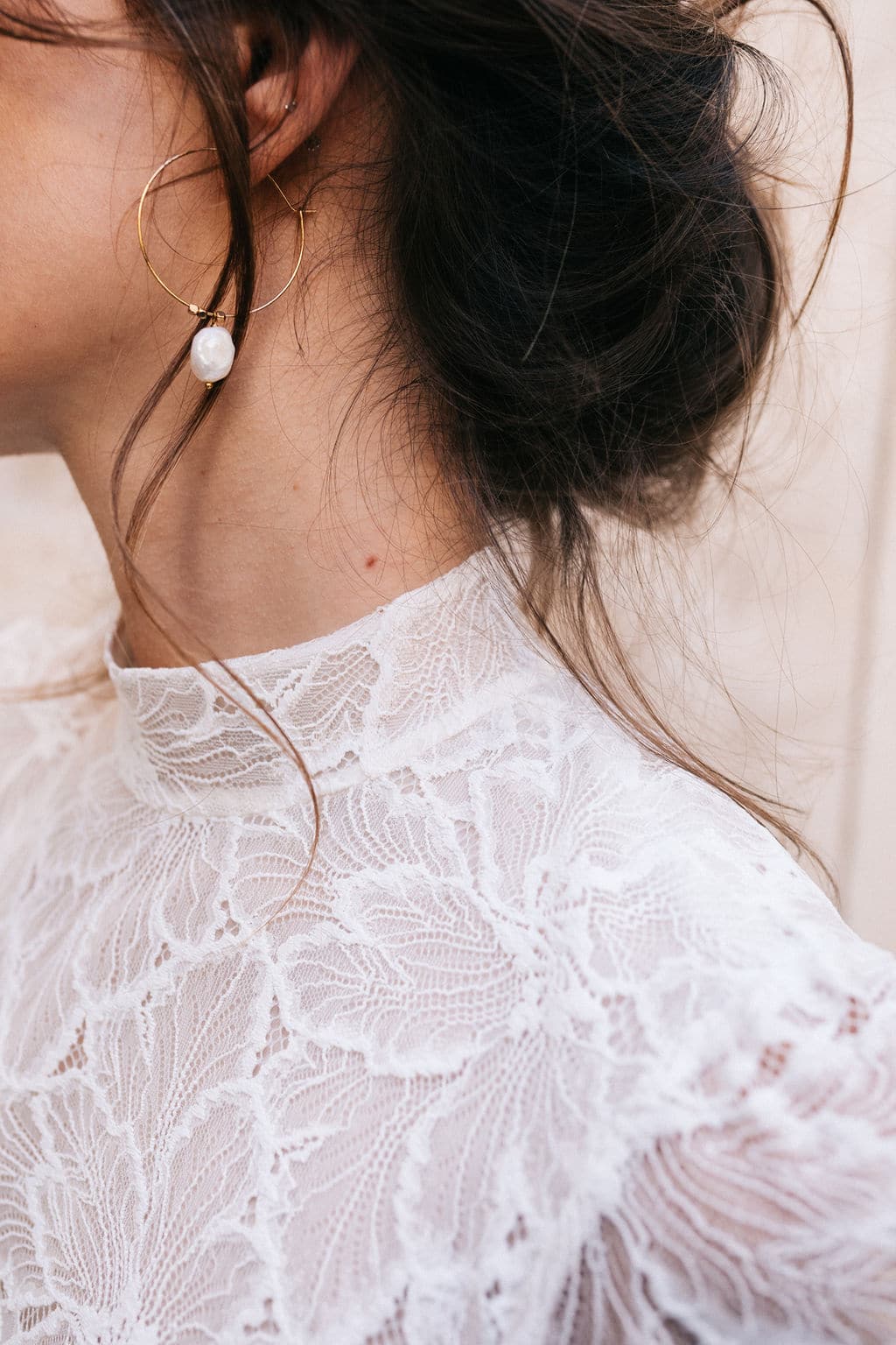 LES ROBES DE MARIÉE COL MONTANT | Anne de Lafforest