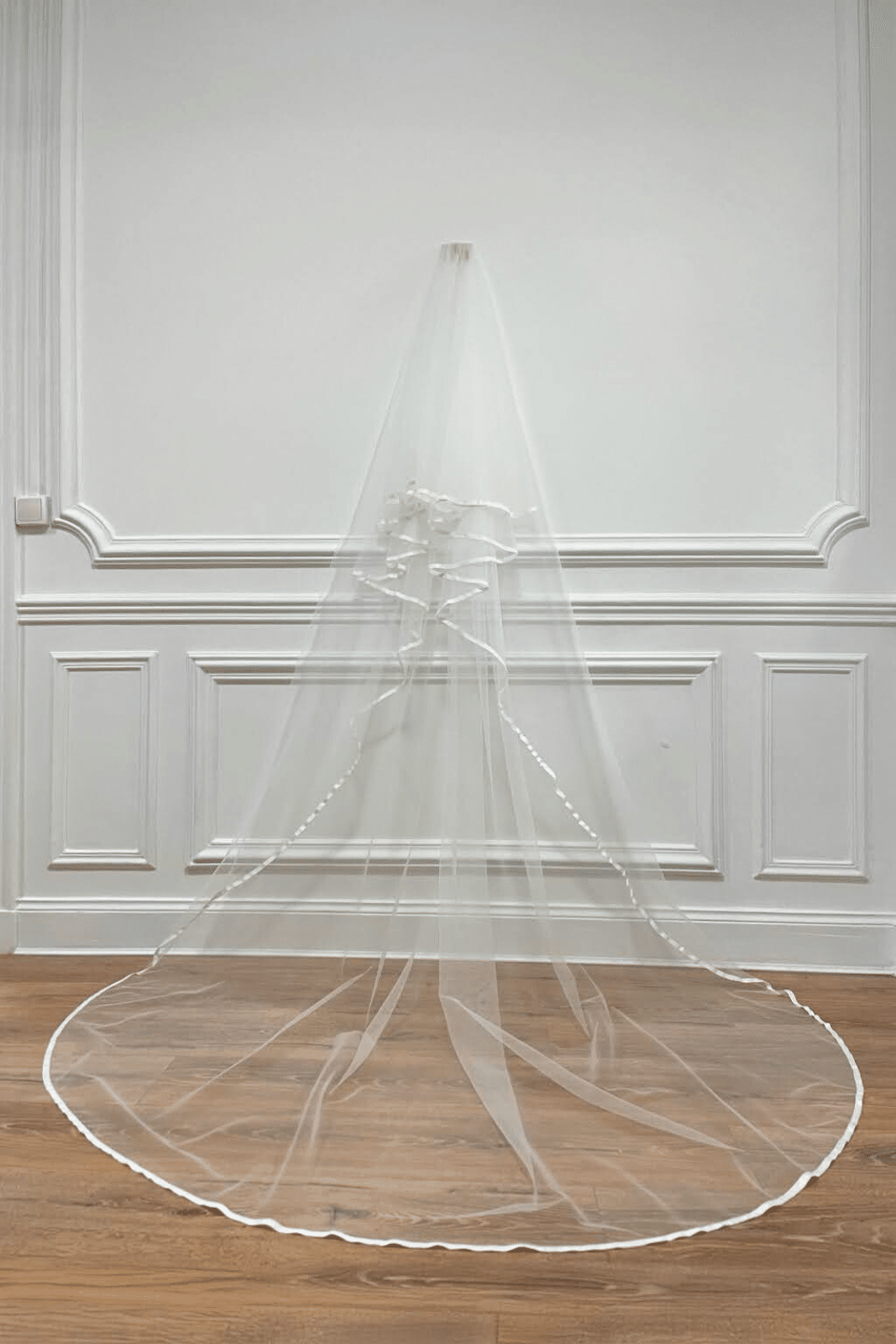 Voile long à rabat - Olivia