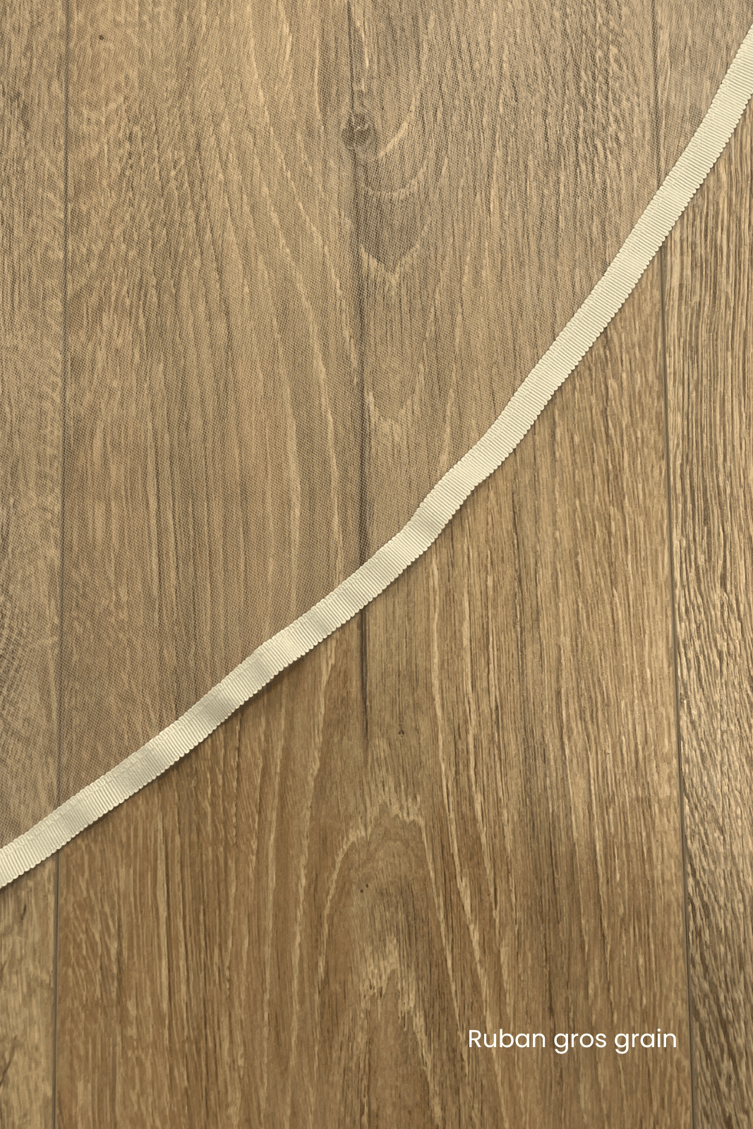 Voiles ruban gros grain