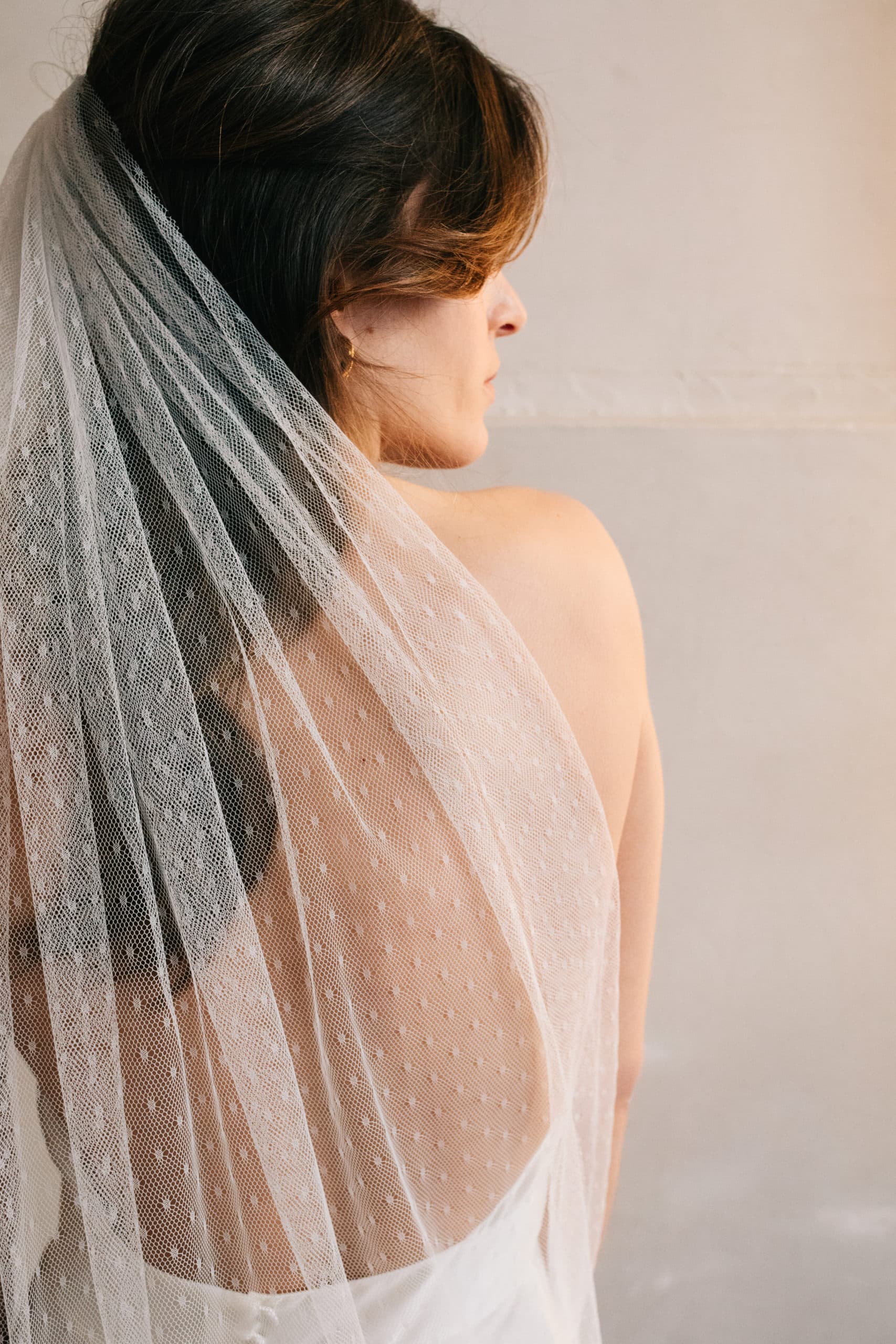 Voile de mariée long | Anne de Lafforest