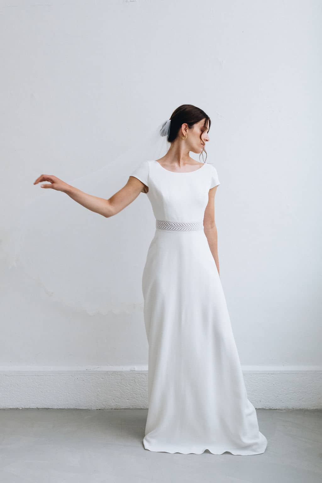 LES ROBES DE MARIÉE COL BATEAU | Anne de Lafforest