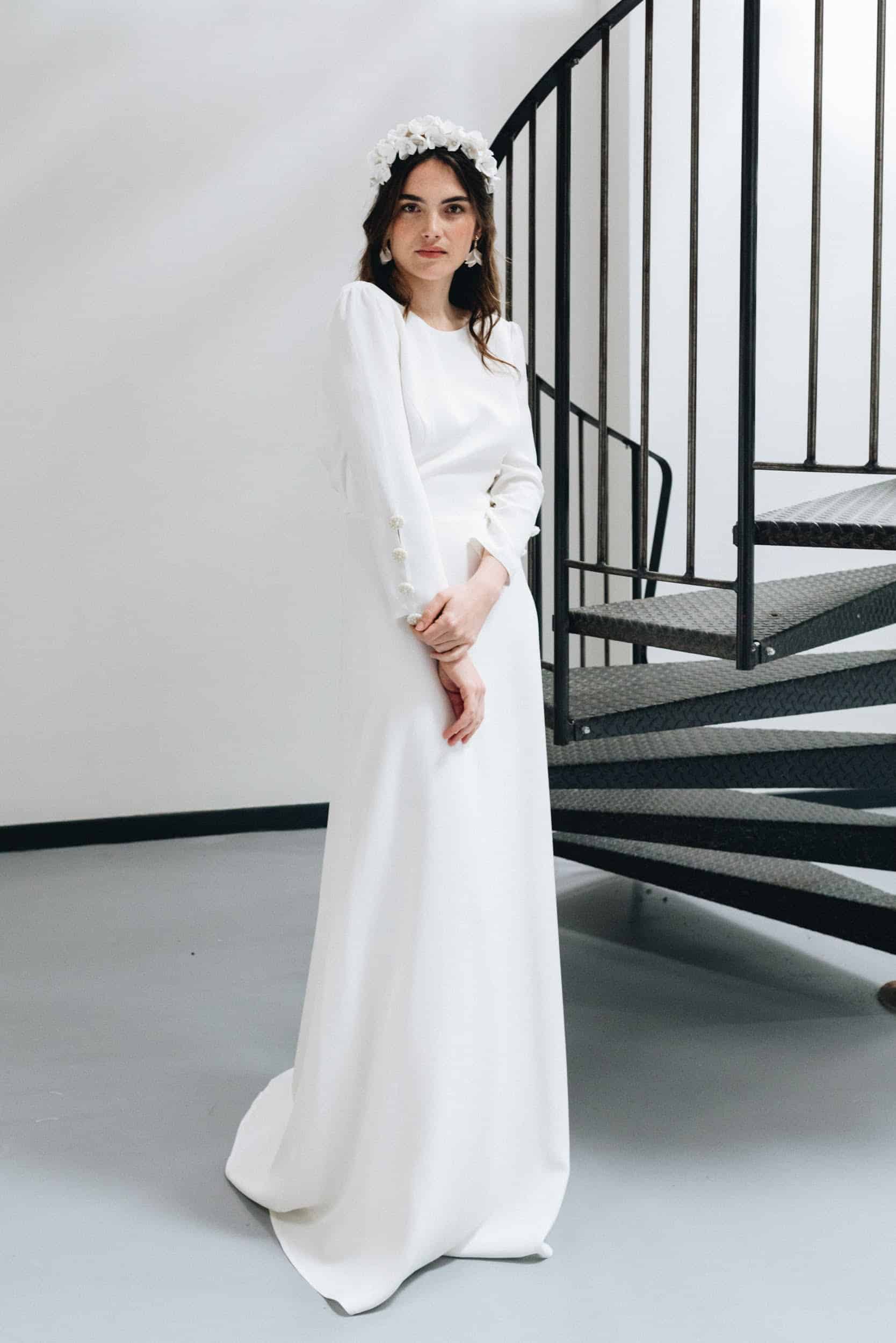 LES ROBES DE MARIÉE MANCHES LONGUES | Anne de Lafforest