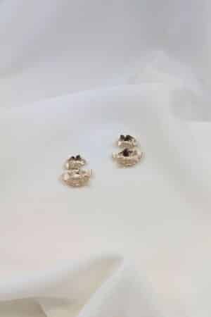 Boucles d'oreilles Adélie plaqué or