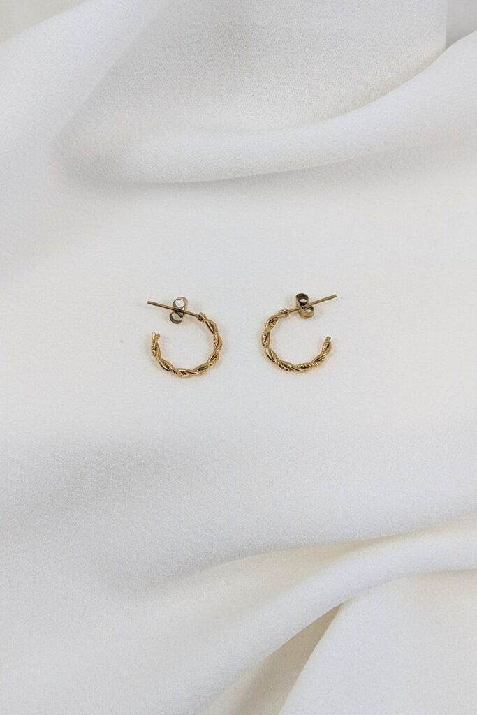 Créoles torsadées Anna