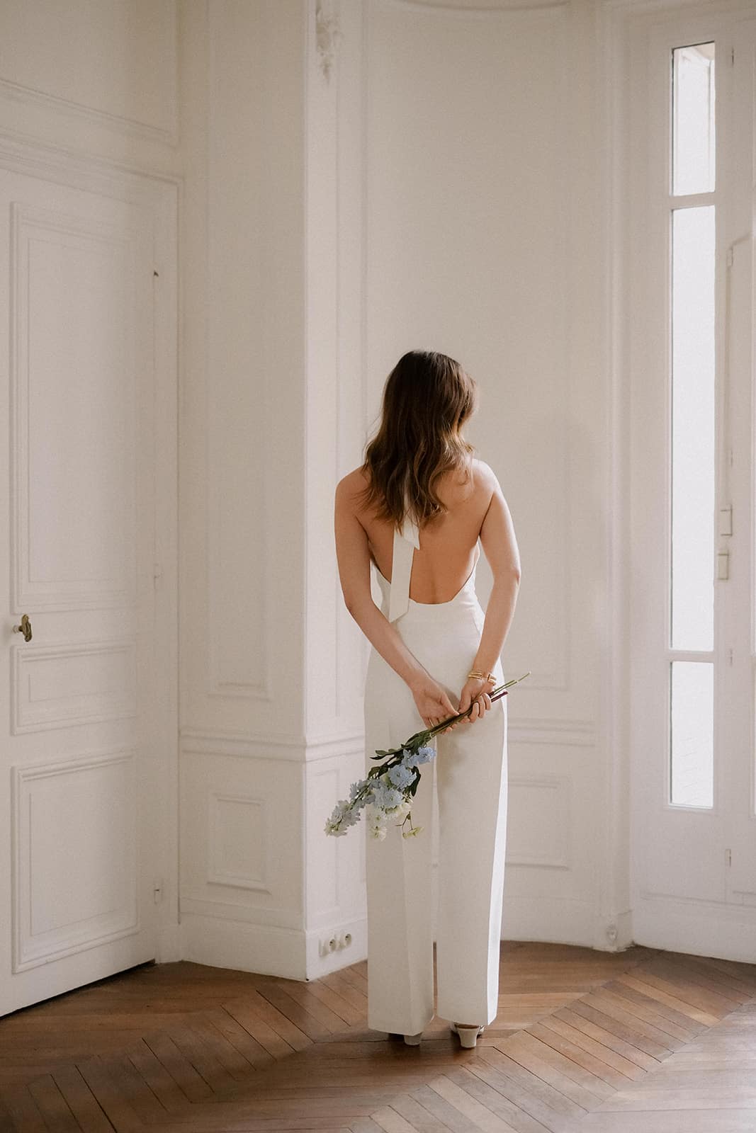 combinaison de mariage civil Pia