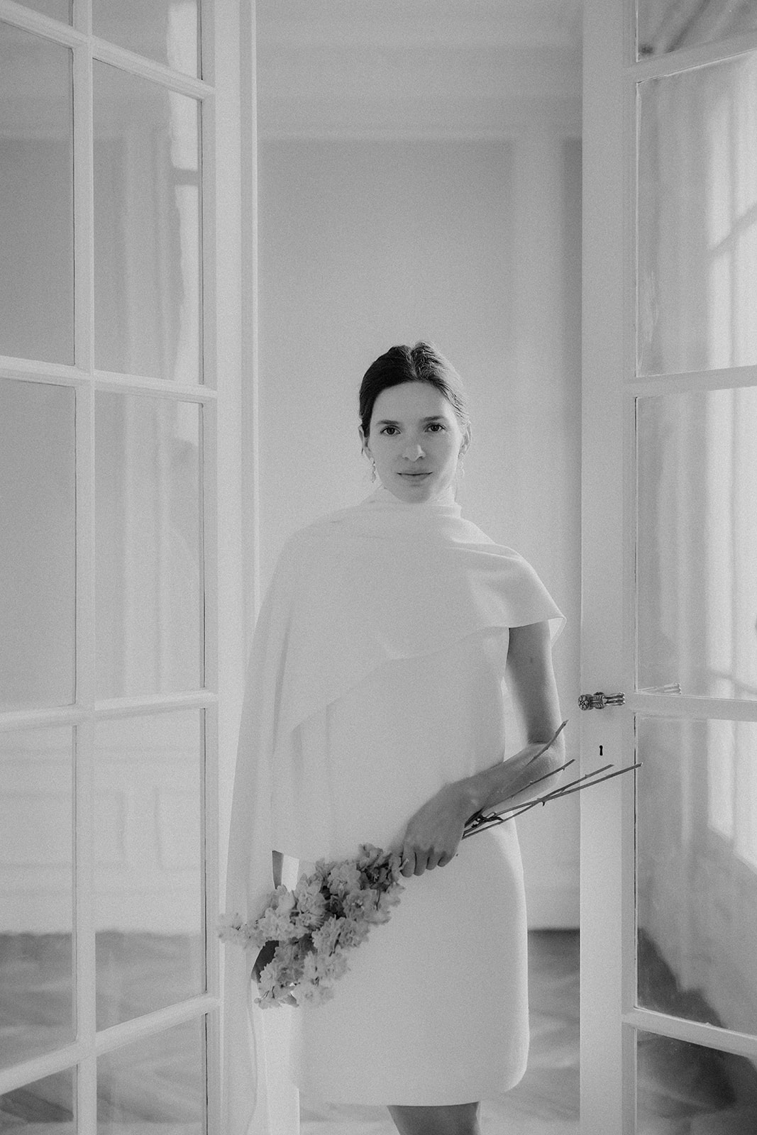 Étole de mariée Lilou