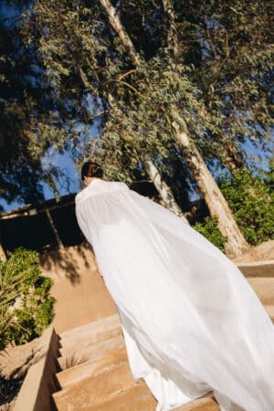 Cape de mariée Borelli