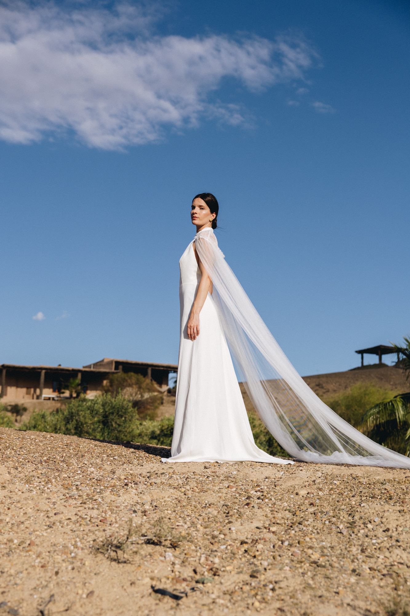 Cape de mariée Lemonn